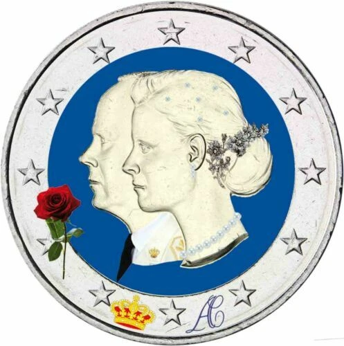 Unzirkulierte Euro-Gedenkmünzen aus Monaco