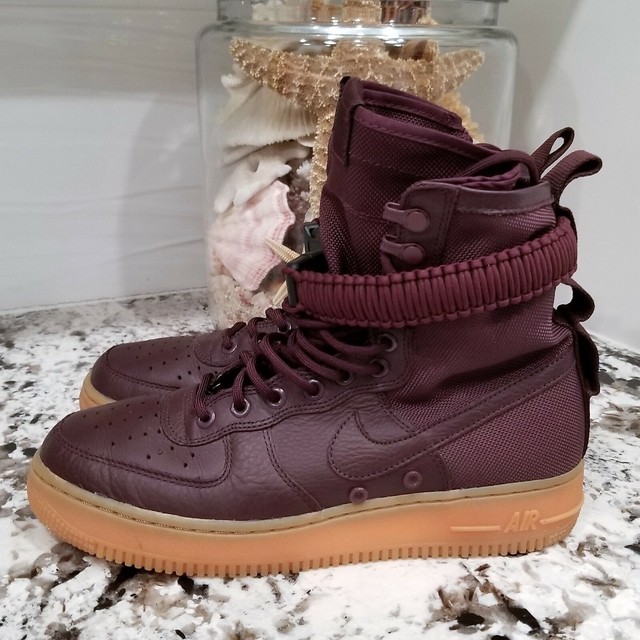 sf air force 1 deep burgundy