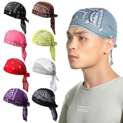 Quick Dry Cotton Pirate Hat Hair Loss Cap Headscarf Bandana MuslimTurban - Afbeelding 1 van 20