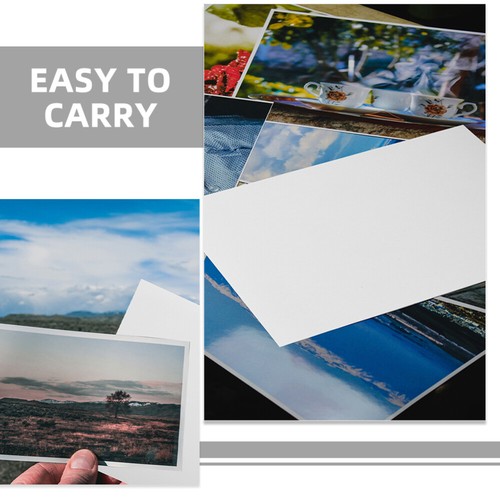 100 Pcs Waterproof High Gloss Photo Paper for Printer Photographic - Afbeelding 3 van 12