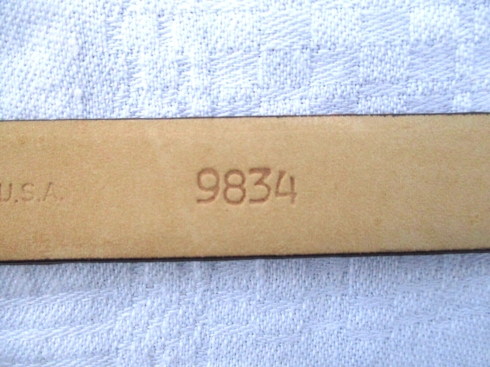 Calvin Klein Alligator Calf Leather Belt Engraved CK Logo Buckle Women's Small thumbnail 11