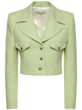 Alessandra Rich Tailored Wool Jacket.