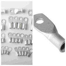 Tinned Copper Cable Lugs Ring Terminals AWG Welding Battery Marine Cable Wire