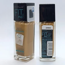 MAYBELLINE FIT ME MATTE + PORELESS 332 GOLDEN CARAMEL (1 fl. oz.) 1-Count