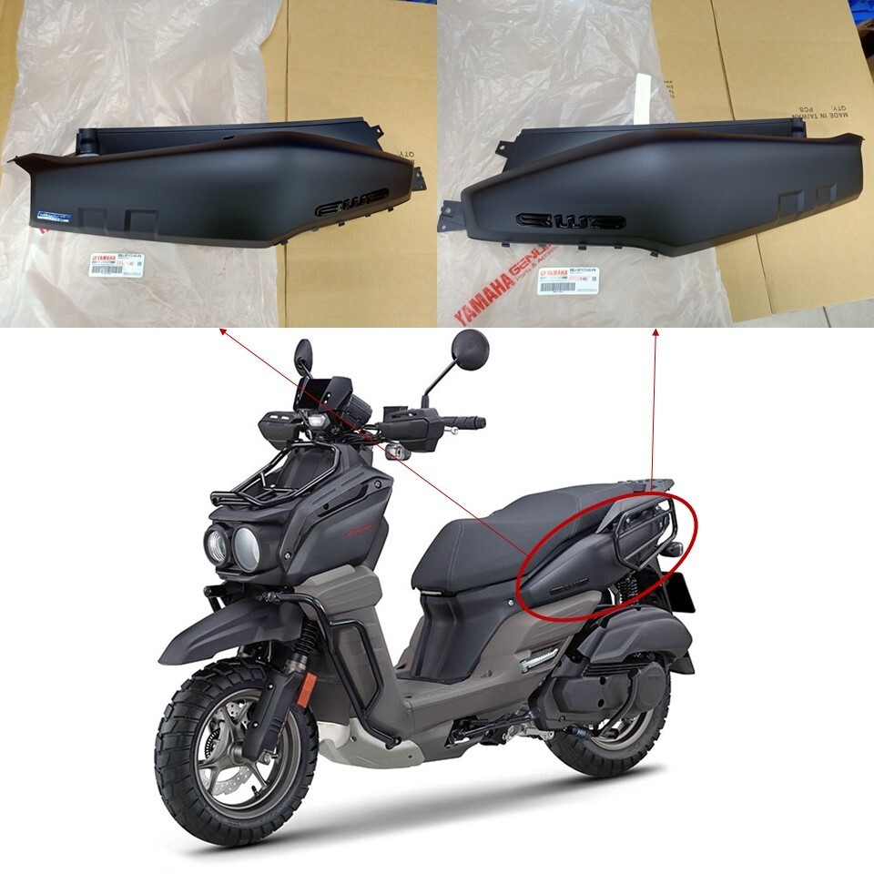 Yamaha Genuine Front and Rear Side Covers for Yamaha Zuma 125 22