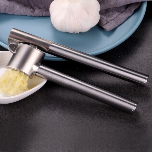 Manual Garlic Masher Stainless Steel Garlic Crusher Complementary Food