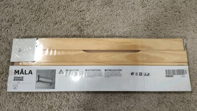 IKEA MALA Wooden 18'' Drawing Paper Roll Dispenser 10149350 Plus 2 Rolls Paper