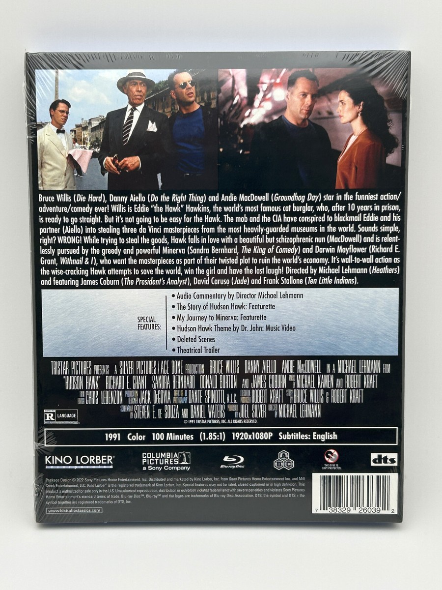 ハドソン・ホーク('91米)　Blu-ray Amazon.co.jp: ハドソン・ホーク [Blu-ray] : ブルース