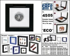 SAFE-4505-Schweberahmen-3D-ECO-Schwarz-Ma&szlig;e-Innen-70x70mm-Au&szlig;en-100x100x25mm