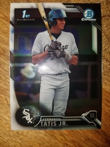 2016 BOWMAN CHROME FERNANDO TATIS JR 1st CARD BCP17 ROOKIE CARD | eBay