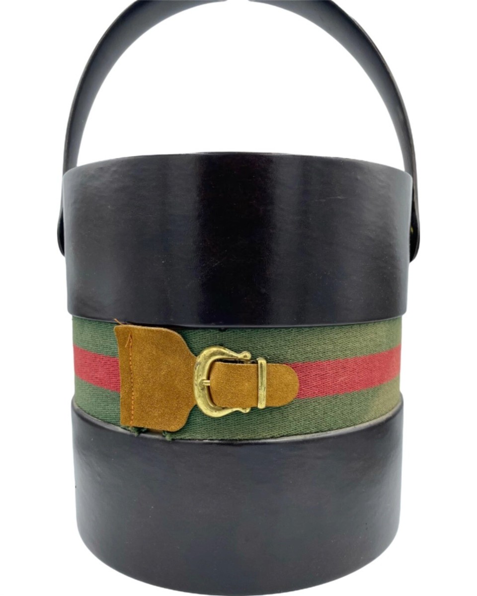 Ice Gucci Vintage Bucket 1970s | GUCCI Rare Barware Designmöbel 