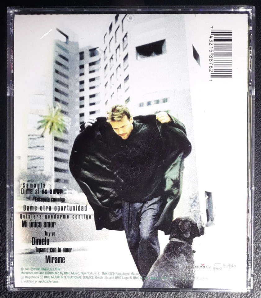 Alejandro Martínez Mi Único Amor CD 1998 Actor Colombia  - Image 2 of 4