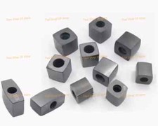 5pc EDM Tungsten Conductive Carbide Block 12 12 12 /Inner Hole 6mm for Wire Cut