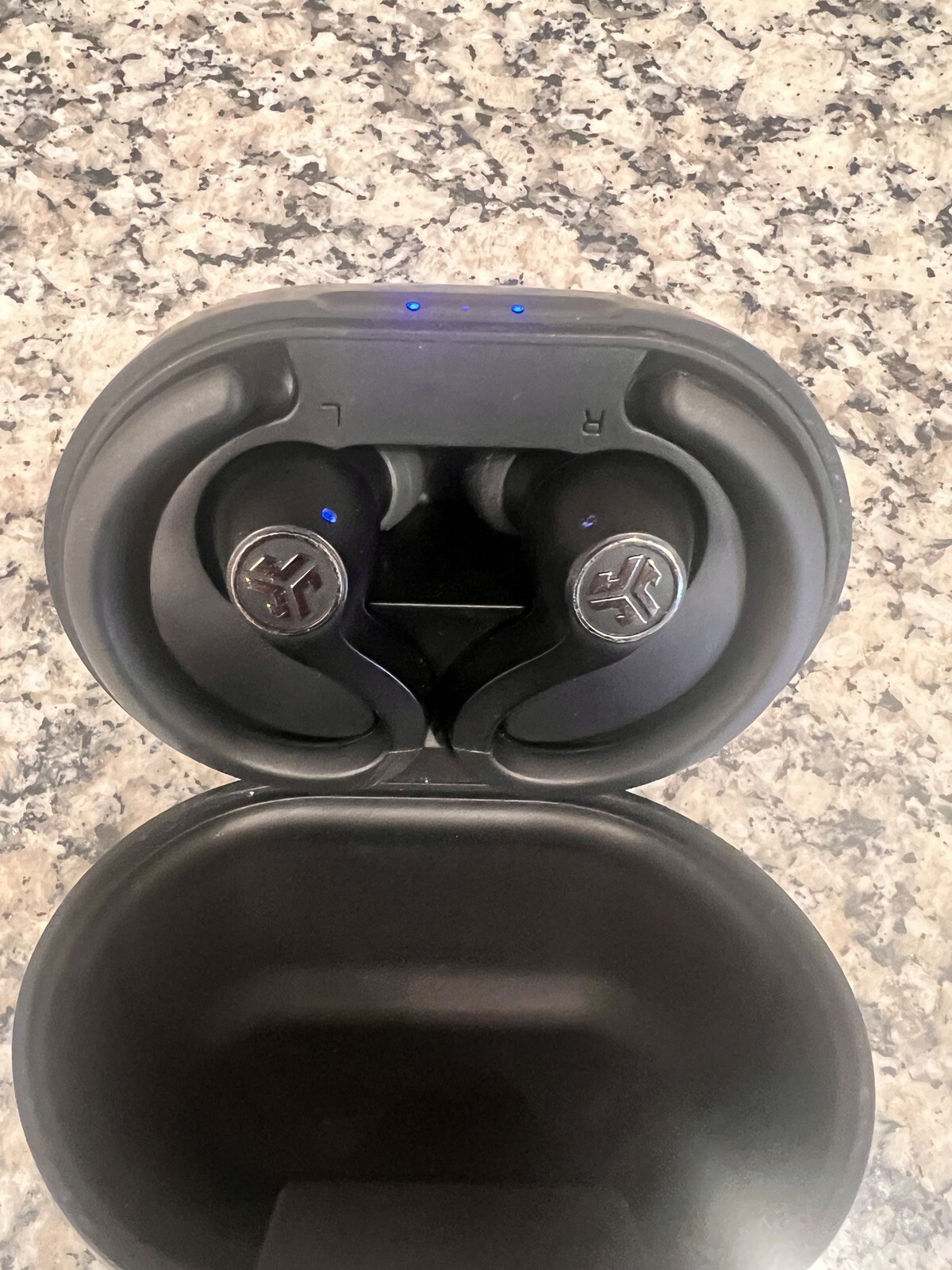 JLab JBuds Air Sport True Wireless Bluetooth Earbuds + Charging Case, Sweat Resi