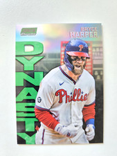 2022 Stadium Club Chrome Bryce Harper Dynasty Green /99
