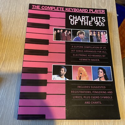 The Complete Keyboard Player Chart Hits Of The 90s: 29 Hit s... by Kenneth Baker