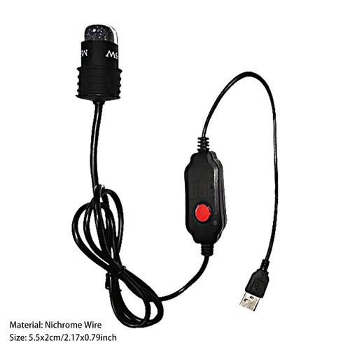 Mini Aquarium Fish Tank Heater Submersible Thermostat Heater Heating Rod LED TK - Picture 3 of 6