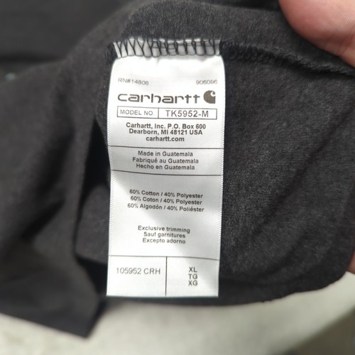 Carhartt Graphic T Shirt Mens XL Relaxed Fit Heavyweight Pocket Logo Work Wear - Bild 8 von 14