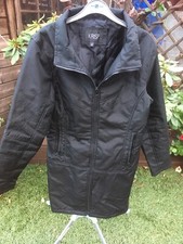 Ladies Black Coat Size 10 Krisp
