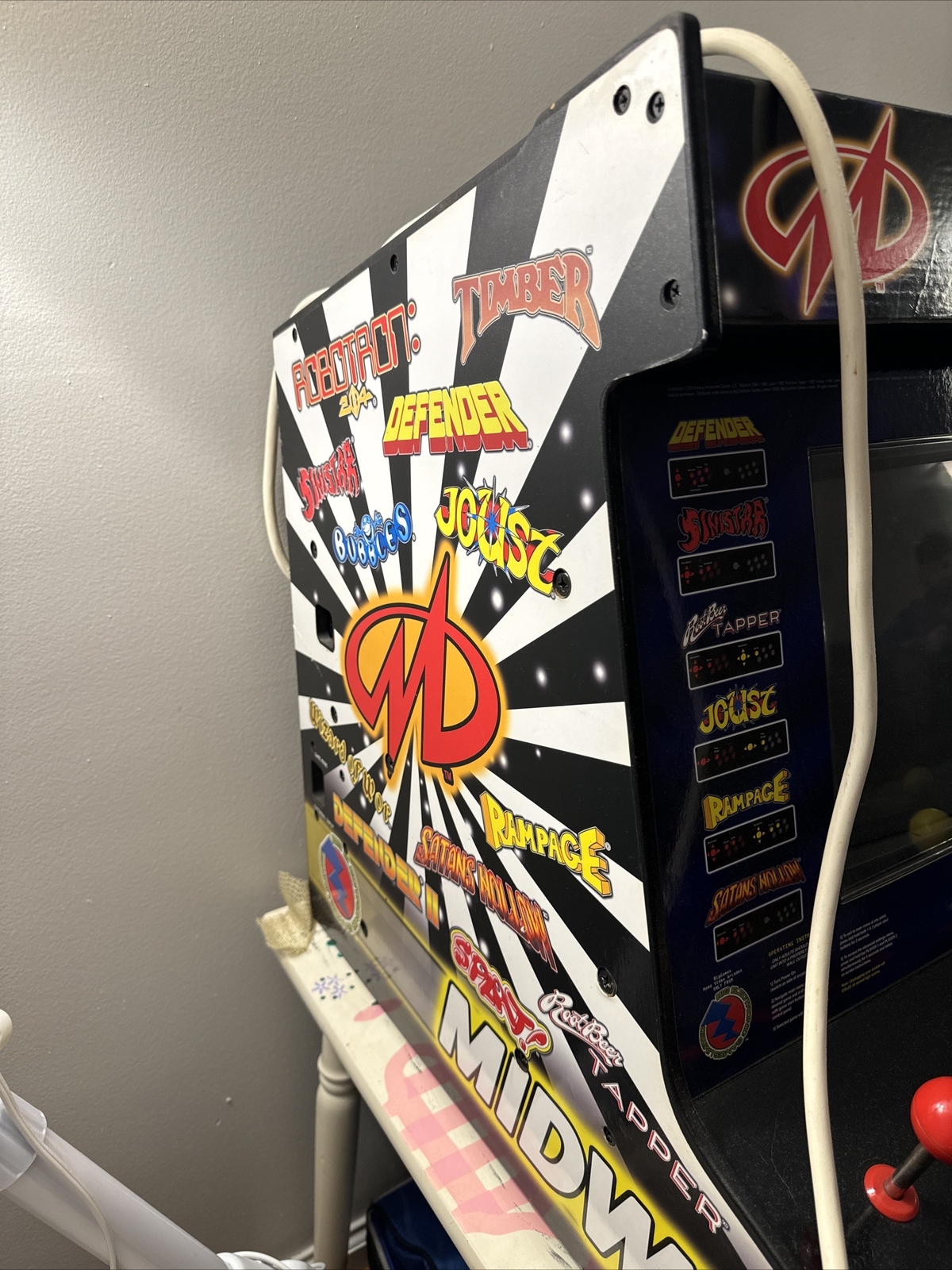 2005 Midway arcade game BIG ELECTRONIC GAMES LIMITED EDITION MODEL