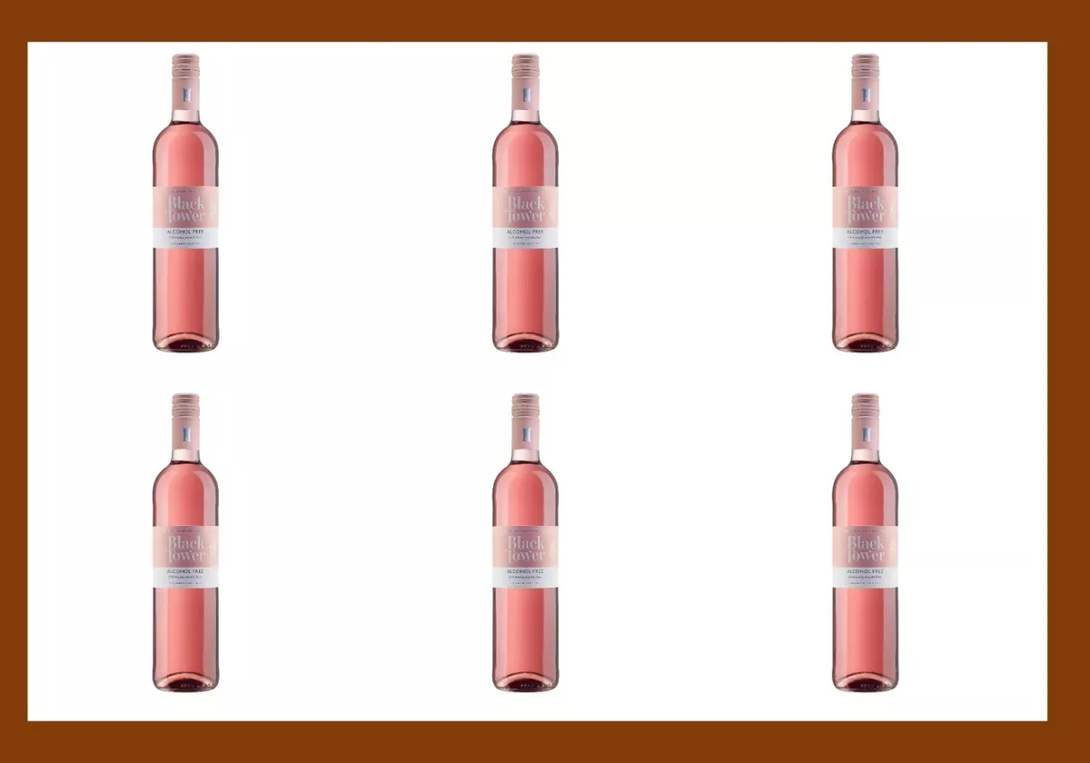 Black Tower Alcohol Free Rose De Alcoholised Wine 6x75cL or