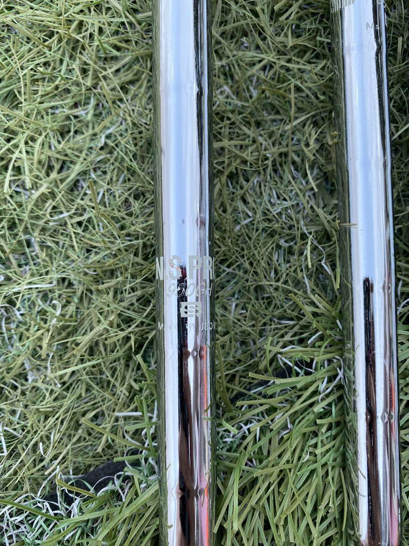 Lefty Used Titleist Zb Ns.pro 950GH Iron Set 49 P 7S Flex S NoBag