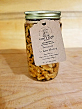 Honey and Walnuts - 100% Raw Wildflower, Local, Organic, Unfiltered