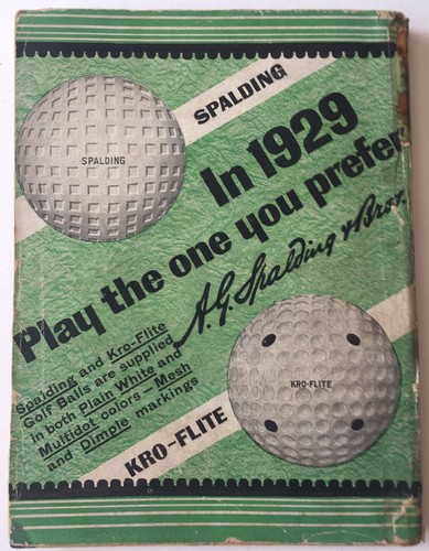 1929 Spalding's Golf Guide Bobby Jones Cover - Picture 2 of 5