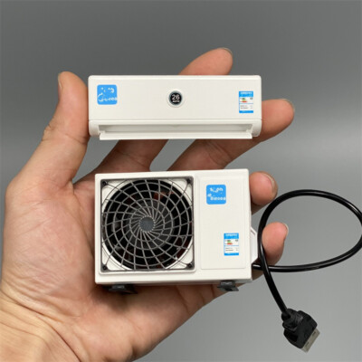 New 1/12 Miniature Air Conditioner Toy Machine Model For 6'' Action Figure Doll