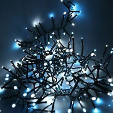 Image of 2000 LED Cluster Lights 26m Christmas Lighting Indoor Outdoor Memory Timer