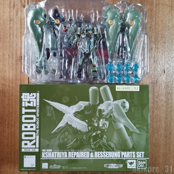 新品未開封クシャトリヤ Repaired&Besserung Parts Set ROBOT Spirits Dynamic Suit Gundam UC Kshatriya Repaired