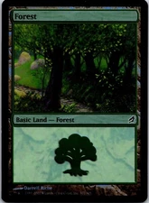 Magic the Gathering Forest #301 Lorwyn Foil MTG Free Shipping!