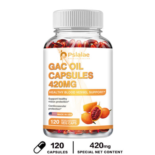 Olio Gac 420mg - Beta Carotene, Licopene,Alfa Tocoferolo,DHA -Salute Della Vista - Bild 11 von 11