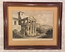 Francesco Morelli Late 1700s Engraving Framed & Matted