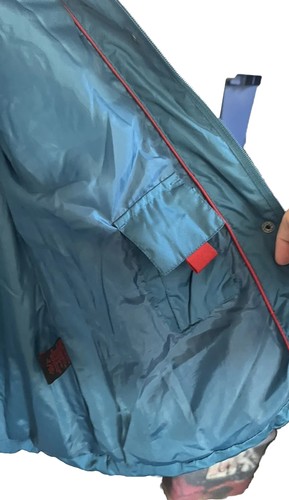 MacIntosh New England Down & Waterfowl Insulated Teal Puffer Coat Medium - Picture 3 of 9