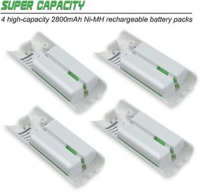  Wii Charging Station with Rechargeable Batteries for Wii Controller new