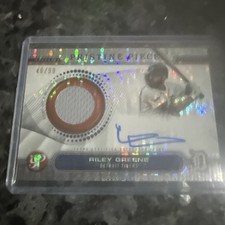 2024 Topps Pristine Riley Greene Pieces Auto Relic #PPAR-RG Refractor /99 Tigers