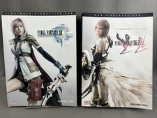 LOT 2 - FINAL FANTASY XIII XIII-2 The Complete Official Strategy Guide Books
