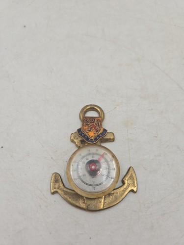 Vintage Nautical Anchor Thermometer Scotland