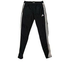 Adidas Climacool Black with White Stripes Logo Women  s Small Ankle Track Pants