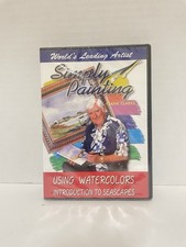 Frank Clarke Simply Painting: Using Watercolors Intro to Seascapes DVD SEALED