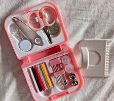 Lot of sewing kit and stitching tool - emergency mending NEW sew buttons and