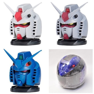 Bandai Exceed Model Gundam Rx-78-2 figure Head vol 4 Normal 3 Types Gashapon New