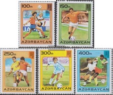 Aserbaidschan 255-259 MNH 1995 Football-WM 1998