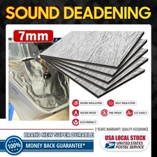 Car Sound Deadener Mat Proofing Thick Insulation Material Reduce Noise - US