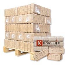 300kg Holzbriketts RUF Hartholz Briketts Kamin Ofen Brikett Brennholz Gluthalter