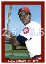 Bobby Darwin - 1976 Boston Red Sox - choose a size - colorized print