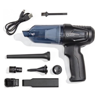 Quest Handstaubsauger Auto Gebläse Kabellos 12KPa Hohe Saugleistung USB Typ-C