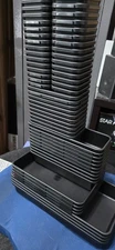 69Pcs Tool Box Organizer Tray Set Drawer Dividers Garage Storage Black