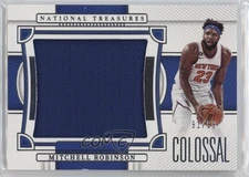 2022 Panini National Treasures Colossal Materials /99 Mitchell Robinson #CM-RYM